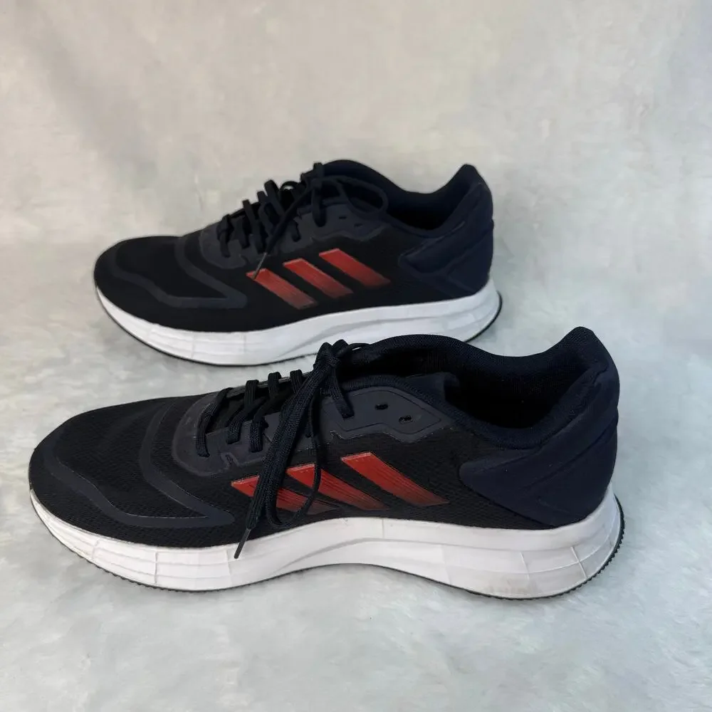Adidas Duramo 10 Men's Running Shoes - Legend Ink / Vivid Red - Size 11 1/2